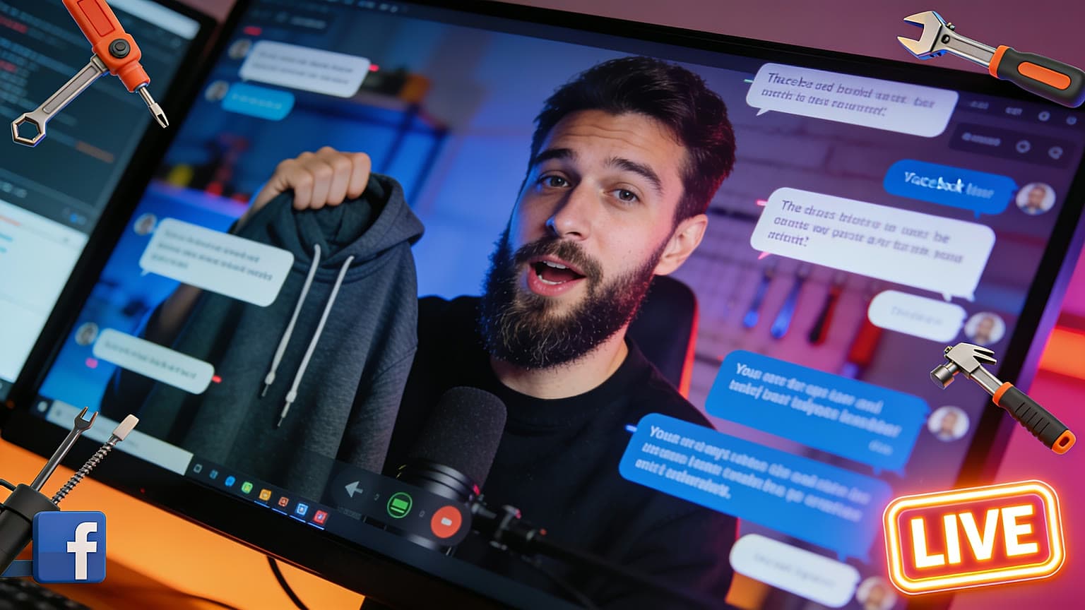 AI Tools for Creating Stream Overlay Templates — blog hero illustration