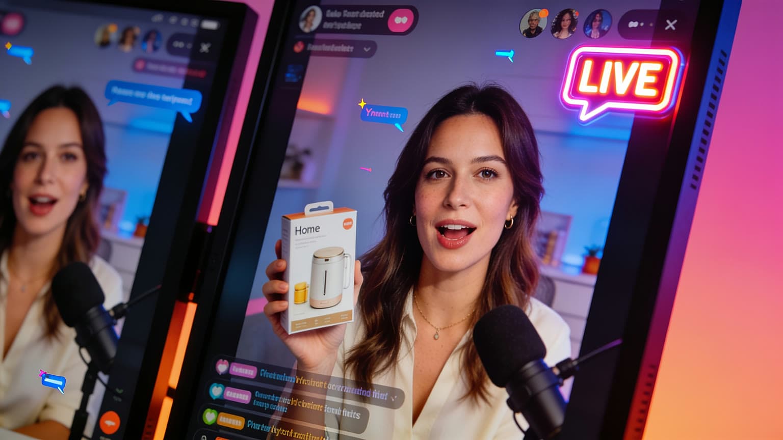 Real-Time AI Subtitles for Livestream Shopping — blog hero illustration
